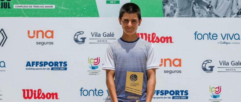 Luís Bernardo Saraiva sagrou-se campeão nacional infantis